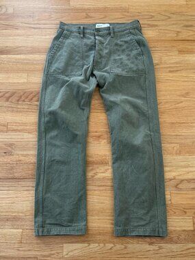 3Sixteen HBT Washed Olive Fatigues 32/31